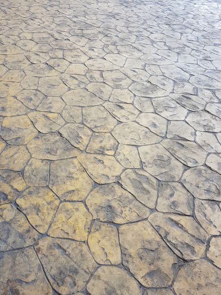 Stamped Concrete Paving in Greenville