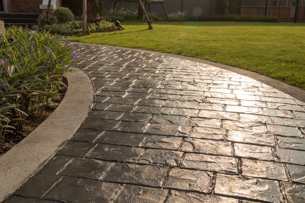 Patterned Concrete Service in Greenville