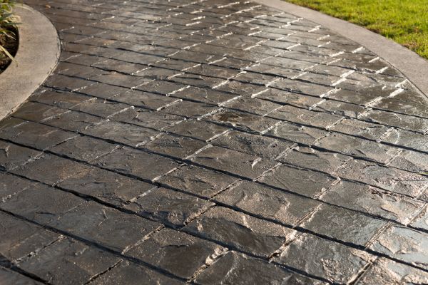 Imprinted Concrete Service in Greenville
