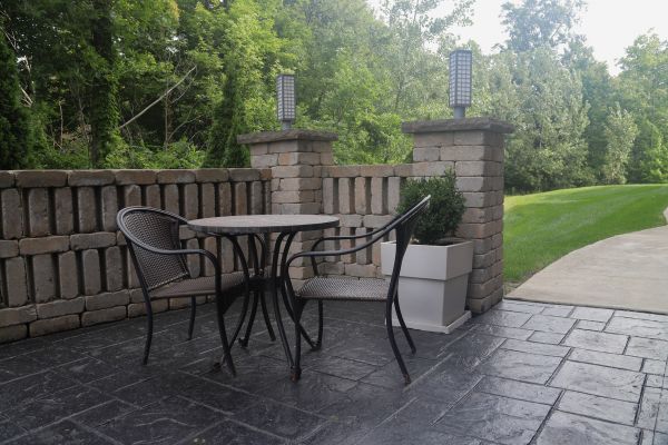 Patio Stamping Service in Greenville