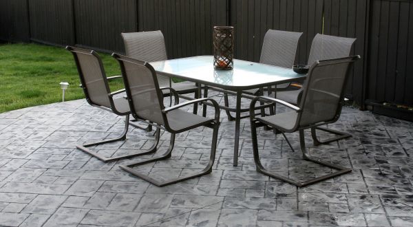 Porch Stamping in Greenville