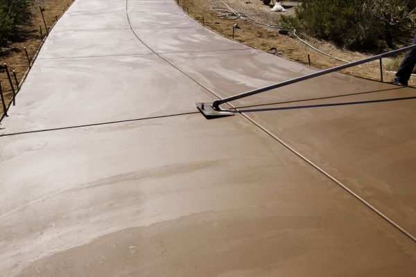 Outdoor Concrete Staining in Greenville