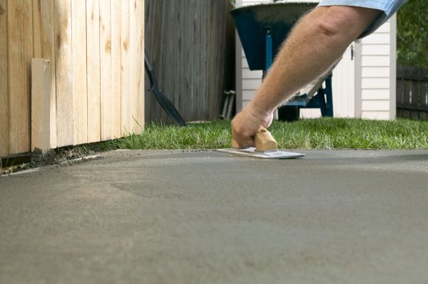 Concrete Patio Finishing in Greenville